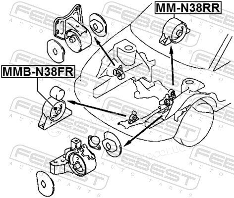 Febest MMB-N38FR