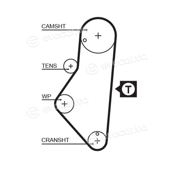 Gates K025215XS