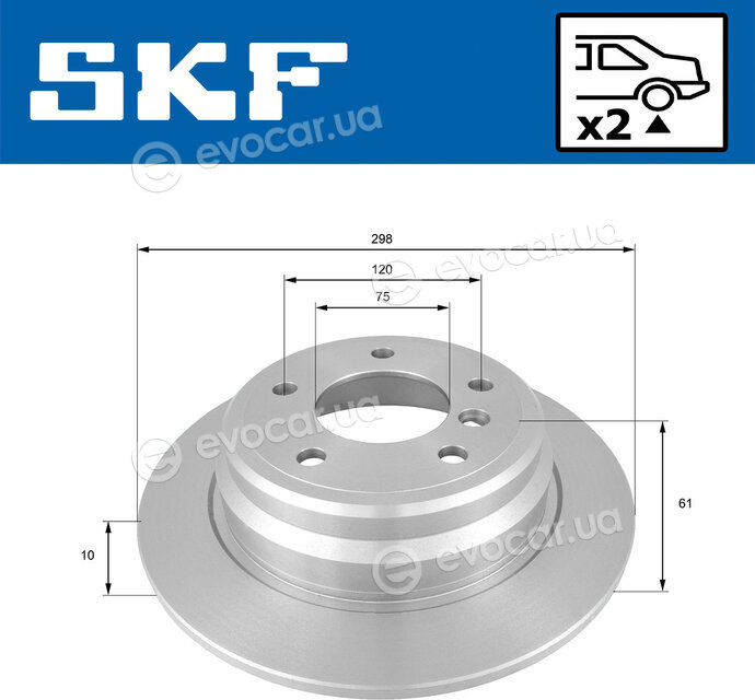 SKF VKBD 90543 S2