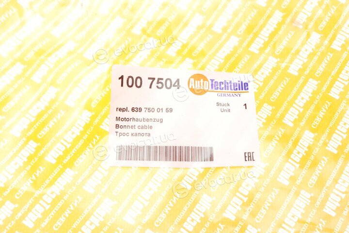 Autotechteile 100 7504