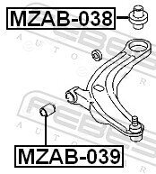 Febest MZAB-038