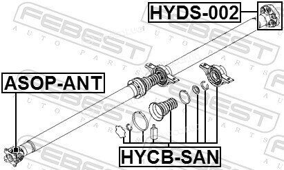 Febest HYDS-002