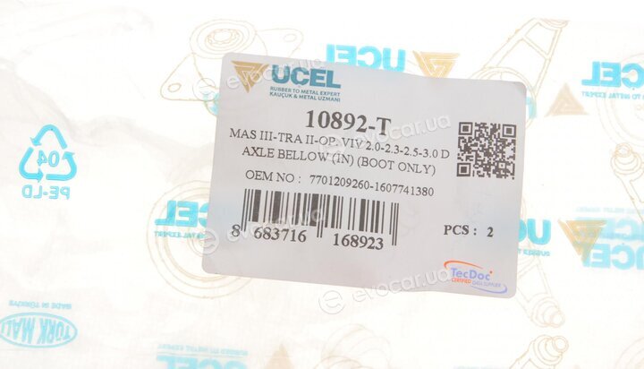 Ucel 10892-T