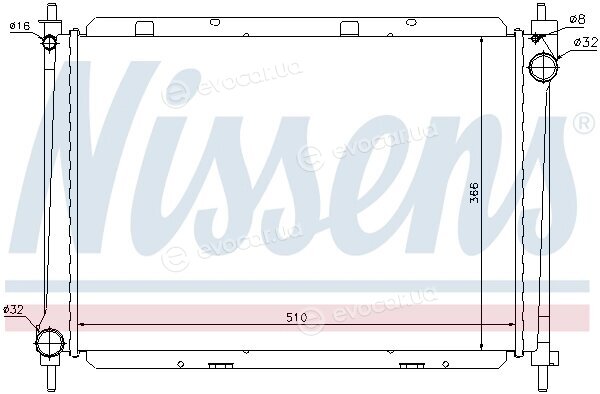 Nissens 68722