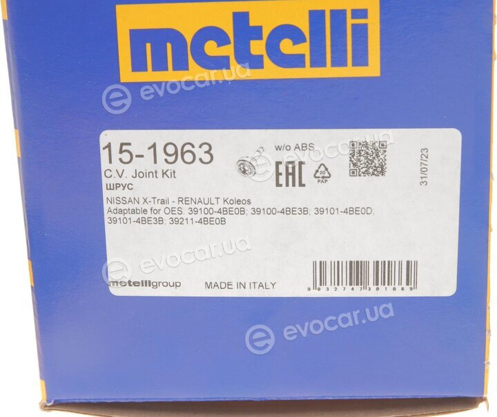 Metelli 15-1963