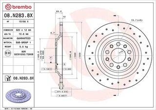 Brembo 08N2838X