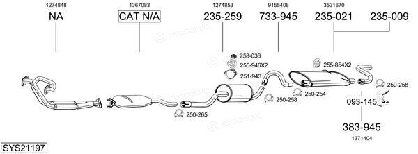 Bosal SYS21197