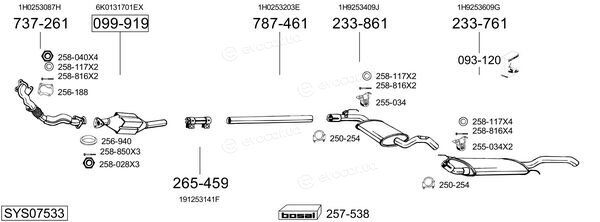 Bosal SYS07533