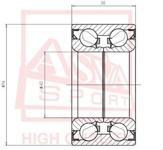 Asva DAC40740036