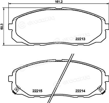 Hella Pagid 8DB 355 039-441