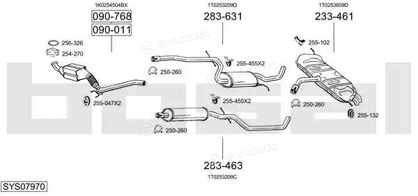 Bosal SYS07970