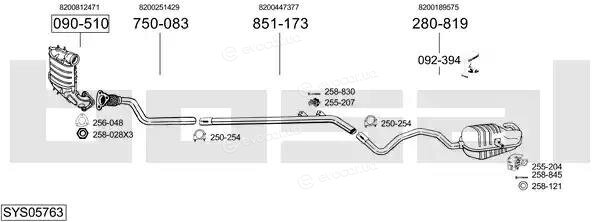 Bosal SYS05763