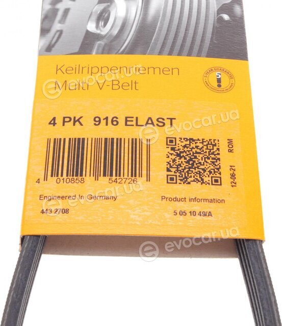 Continental 4PK916 ELAST