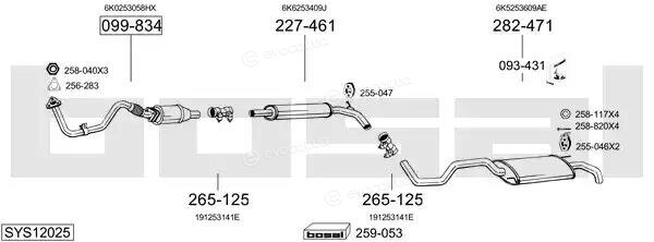 Bosal SYS12025