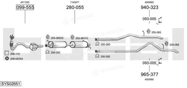 Bosal SYS02651