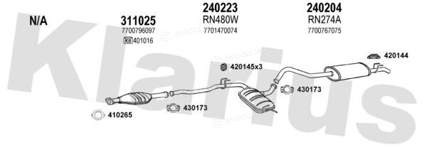 Klarius 720325E