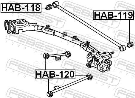 Febest HAB-119