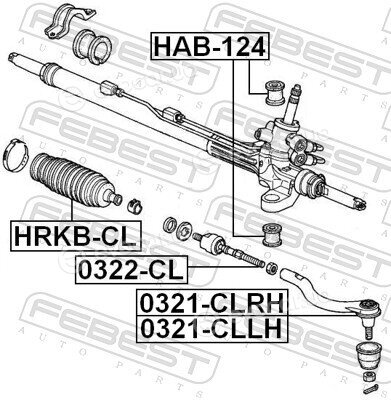 Febest HAB-124