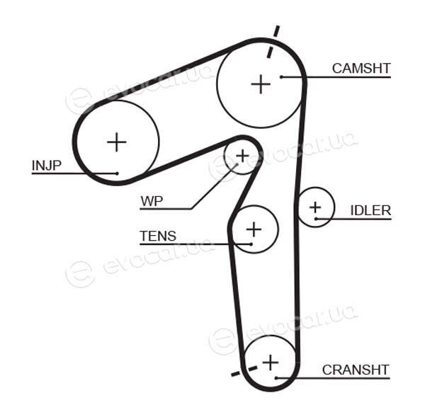 Gates K055500XS