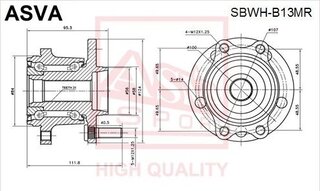 Asva SBWH-B13MR