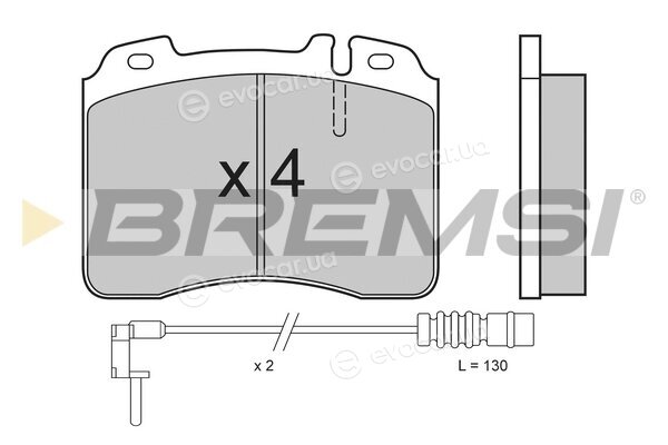 Bremsi BP2506