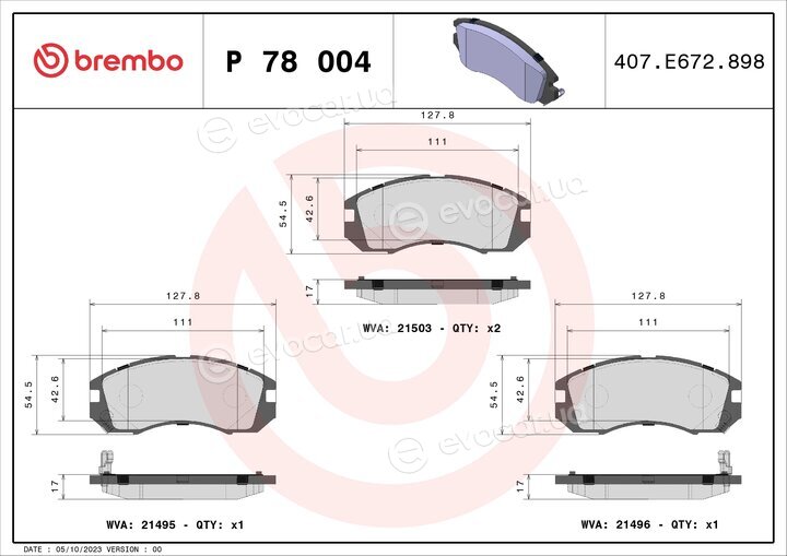 Brembo P 78 004