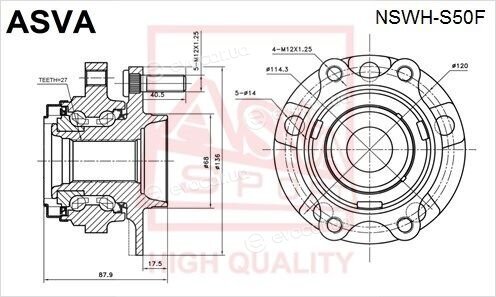 Asva NSWH-S50F
