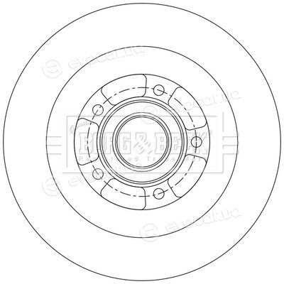 Borg & Beck BBD6231S