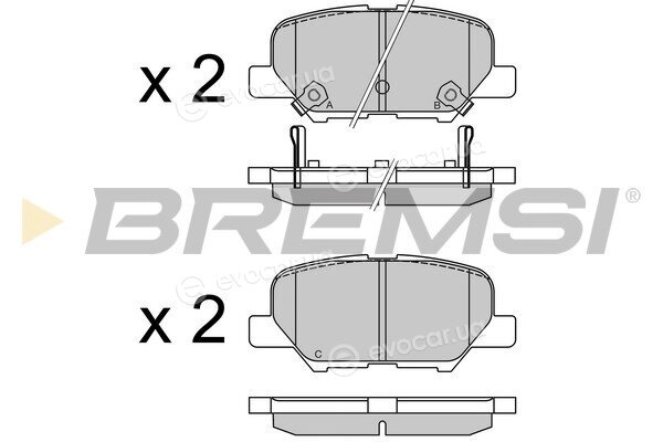 Bremsi BP3555