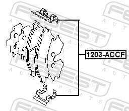 Febest 1203-ACCF