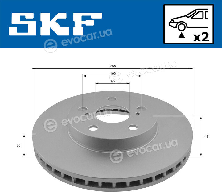 SKF VKBD 80383 V2