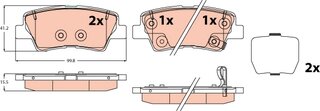 TRW GDB2309
