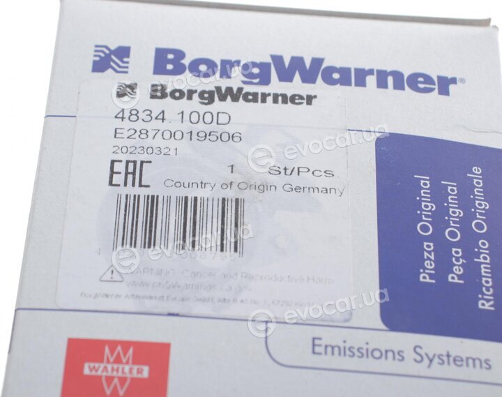 Wahler / BorgWarner 4834.100D