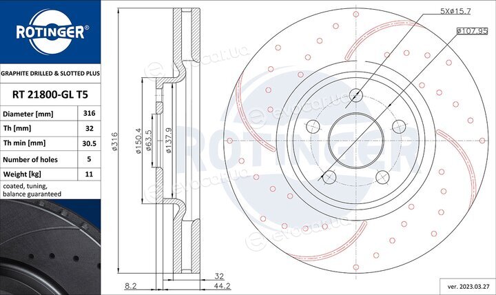 Rotinger RT 21800-GL T5