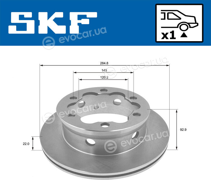 SKF VKBD 90252 V1