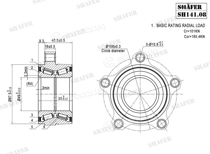 Shafer SH141.08
