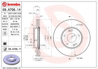 Brembo 09.A706.11