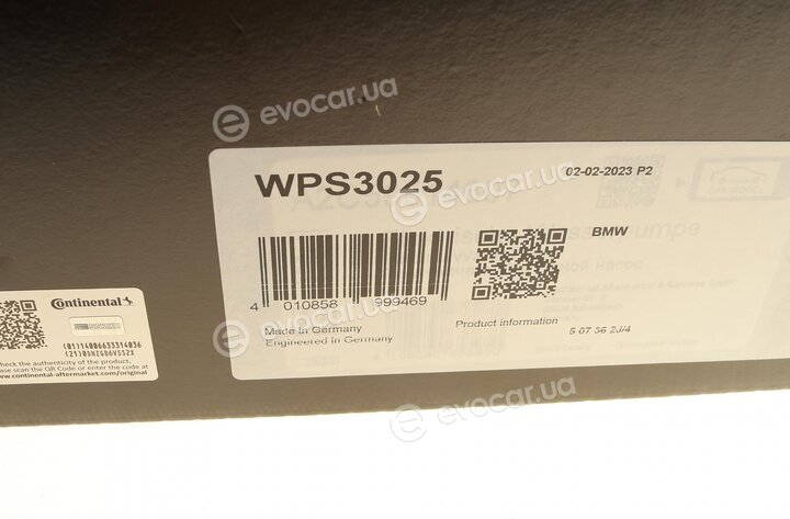 Continental WPS3025