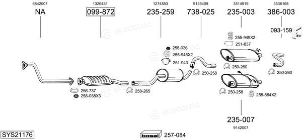 Bosal SYS21176