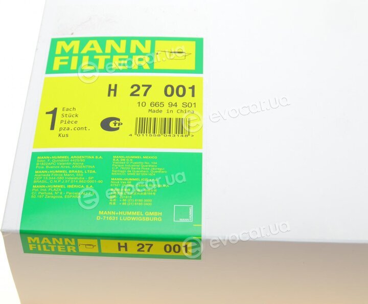 Mann H 27 001