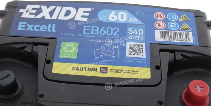 Exide EB602