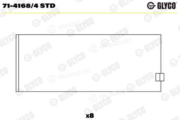 Glyco 71-4168/4 STD