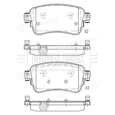 Borg & Beck BBP2641