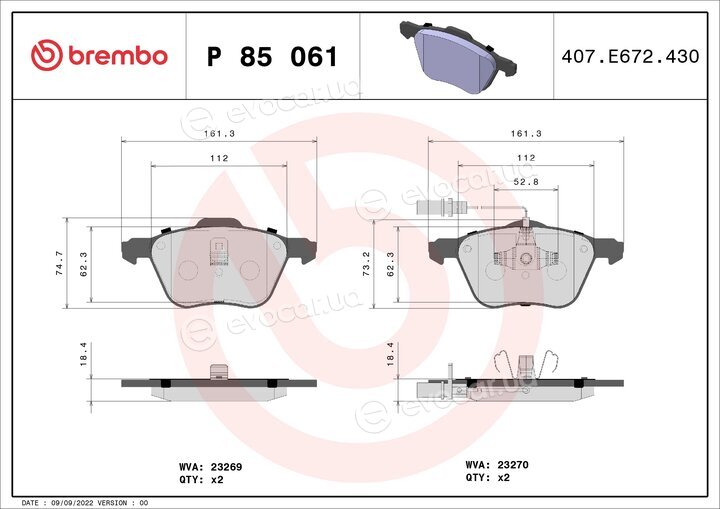 Brembo P 85 061