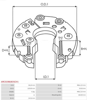 AS ARC0198(BOSCH)