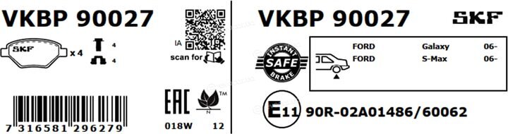 SKF VKBP 90027