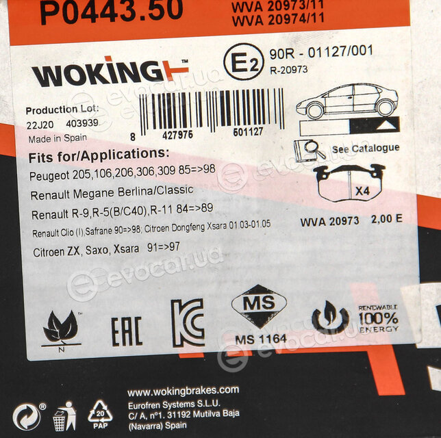 Woking P0443.50