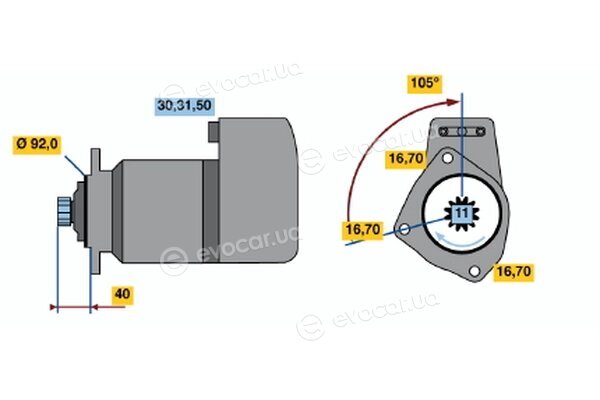 Bosch 0 001 417 042