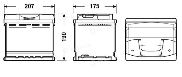 Exide EB500