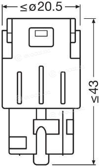 Osram 7504DYP-2BL